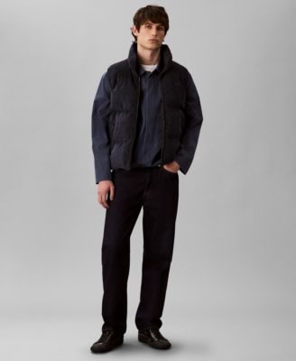 Reversible Corduroy Puffer Vest