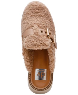 Women's Cozy Buckle Platform Clogs