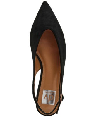 Women's Empress Pointed Toe Slingback Flat Mules