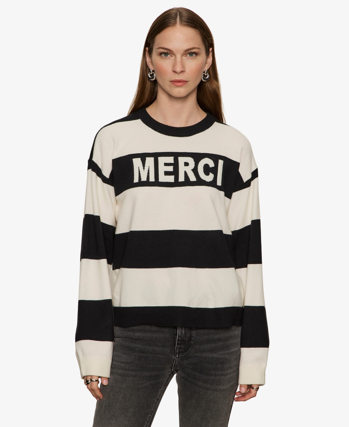 Sanctuary Women's 24/7 Popover Long-Sleeve Sweater