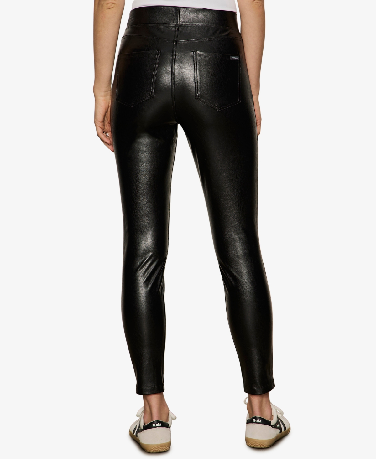 Sanctuary Women's Runway Faux-leather Leggings In Black