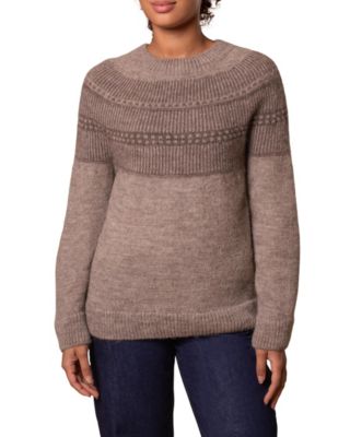 British Wool Yoke Pattern Sweater