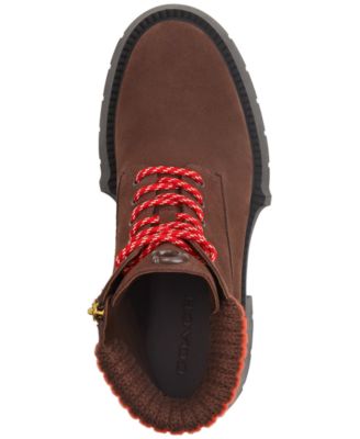 Women's Leah Platform Lace-Up Booties