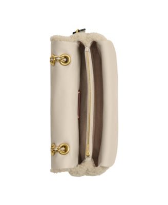 Tabby Medium Shearling Shoulder Bag 26