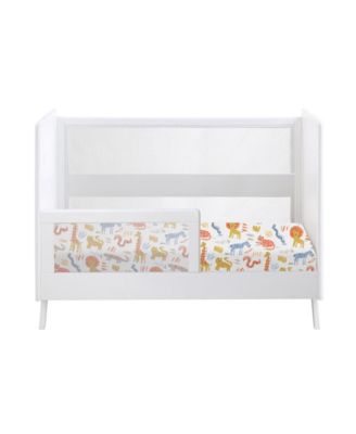 Cotton Percale Fitted Sheet, For 52" x 28"/132 x 71 cm Crib & Toddler Bed Mattress (2-Pack)