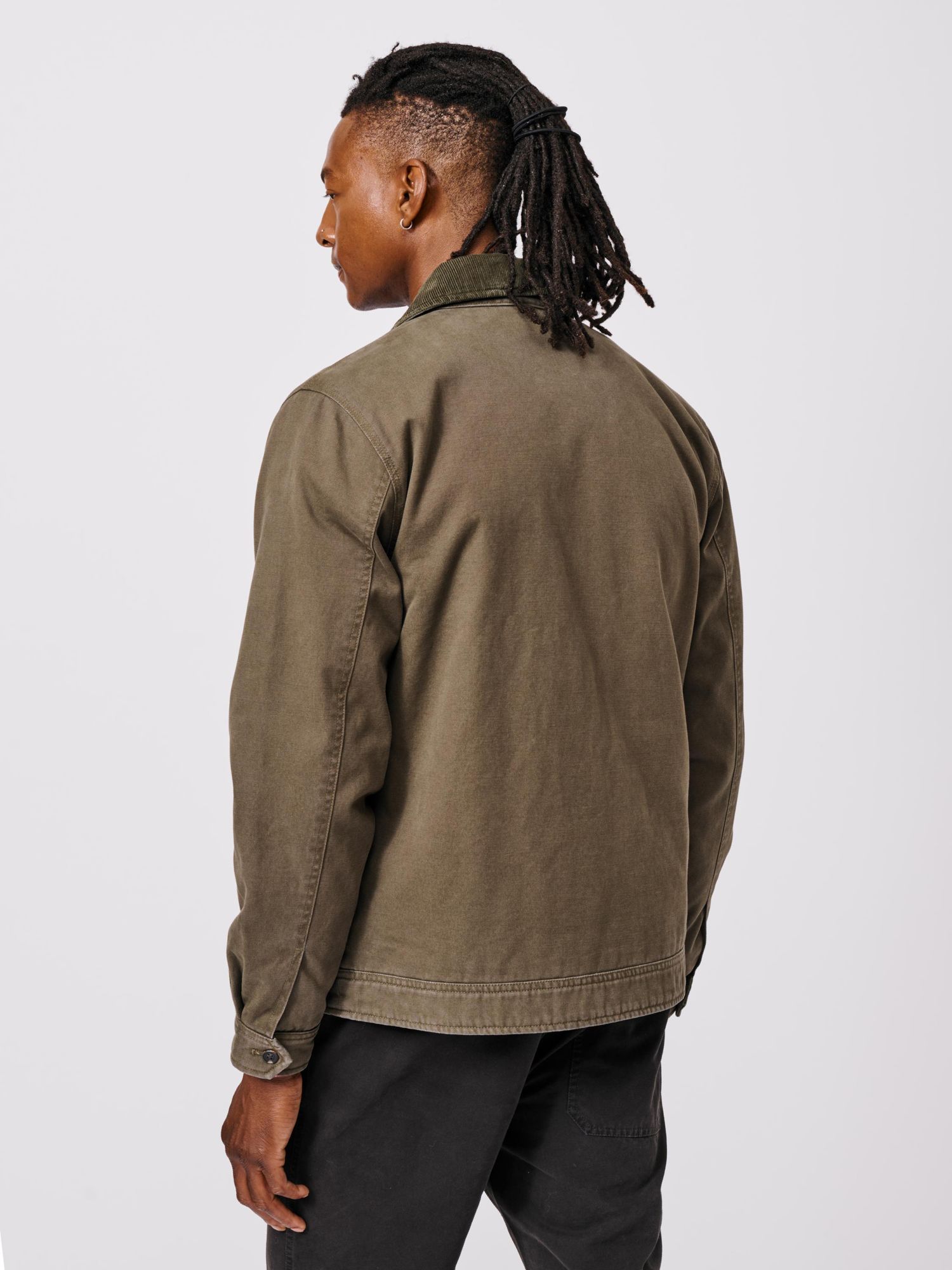 Men's Newland Canvas Harrington Utility Jacket