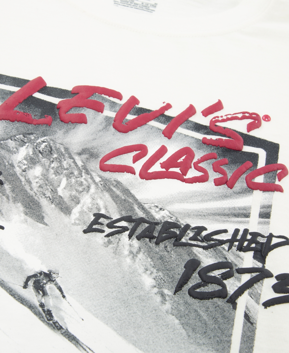 Levi's Boys 8-20 Black Diamond Crewneck T-Shirt