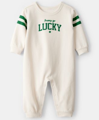 Carter's - Baby Boys or Baby Girls Happy Go Lucky Long-Sleeve Jumpsuit