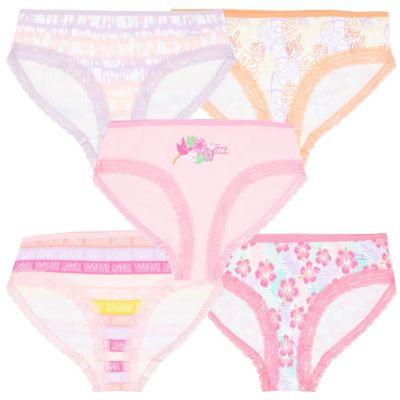 Little Girls Cotton 5 Pack Underwear