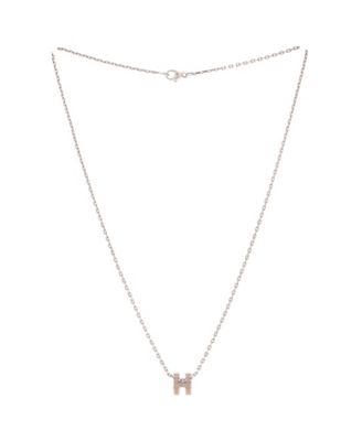 Pre-Owned HERMES Pop H Pendant Chain Necklace