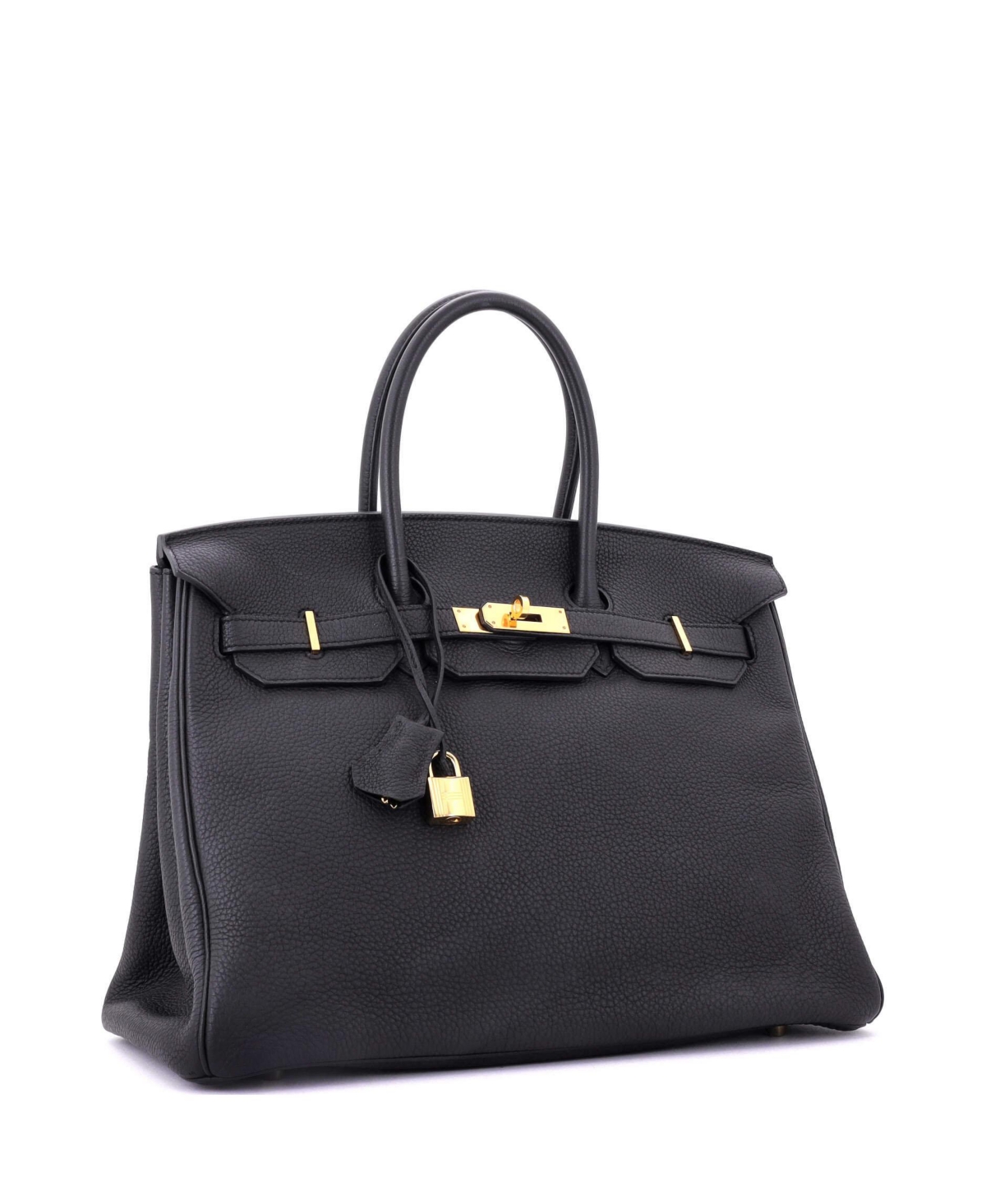 Pre-Owned Hermes Birkin Handbag Togo with Gold Hardware