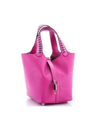 PM Picotin Lock Bag Tressage Epsom