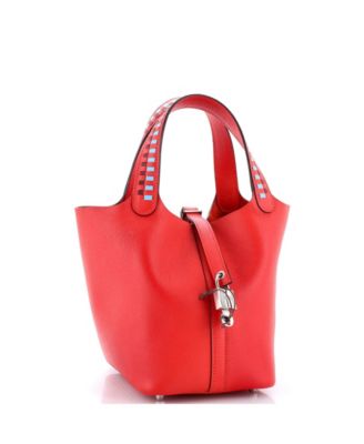  PM Picotin Lock Bag Tressage Epsom