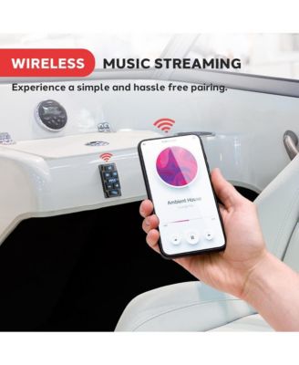 Wireless BT Audio Controller - Waterproof Marine Receiver for Car, Truck, Boat, 4x4, PowerSport Vehicles