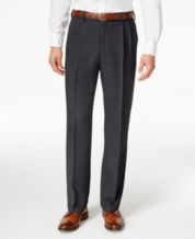Macys mens pleated dress hotsell pants