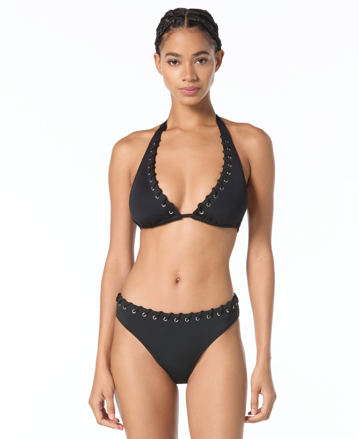 Michael Michael Kors Women's Triangle String Swim Top