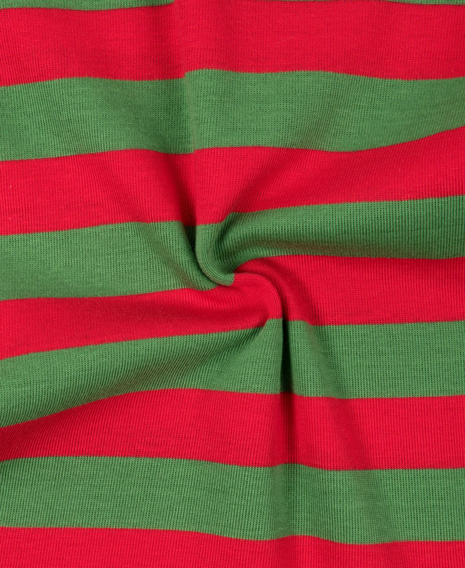Baby Two Piece Cotton Striped Holiday Pajamas
