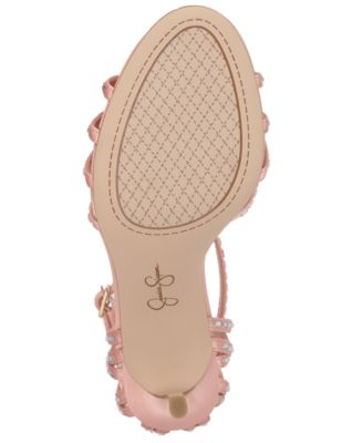 Women's Jivira Rhinestone Strappy Stiletto Sandals