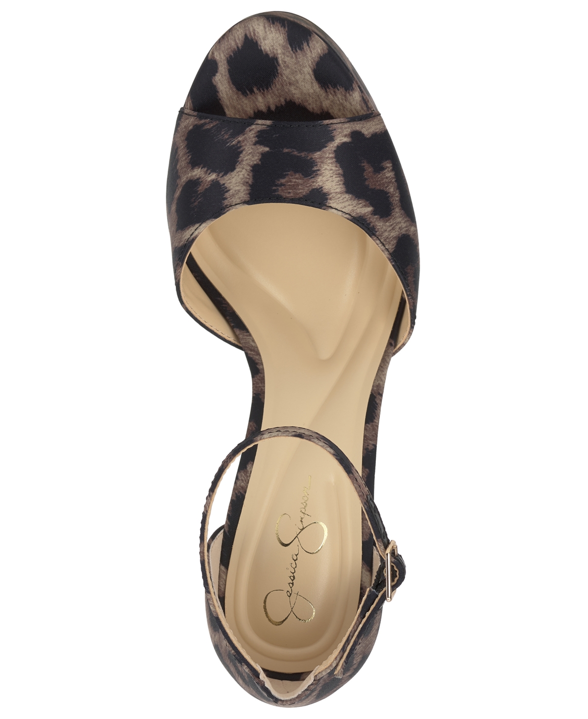 Jessica Simpson Sohilea Ankle Strap Platform Sandal In Black