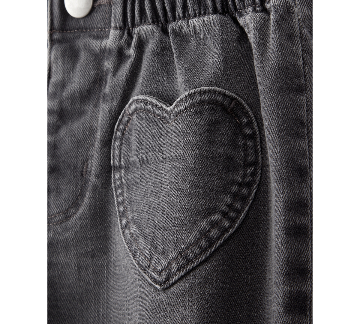 Carter's Girls Toddler 2T-5T Heart Pocket Barrel Pants