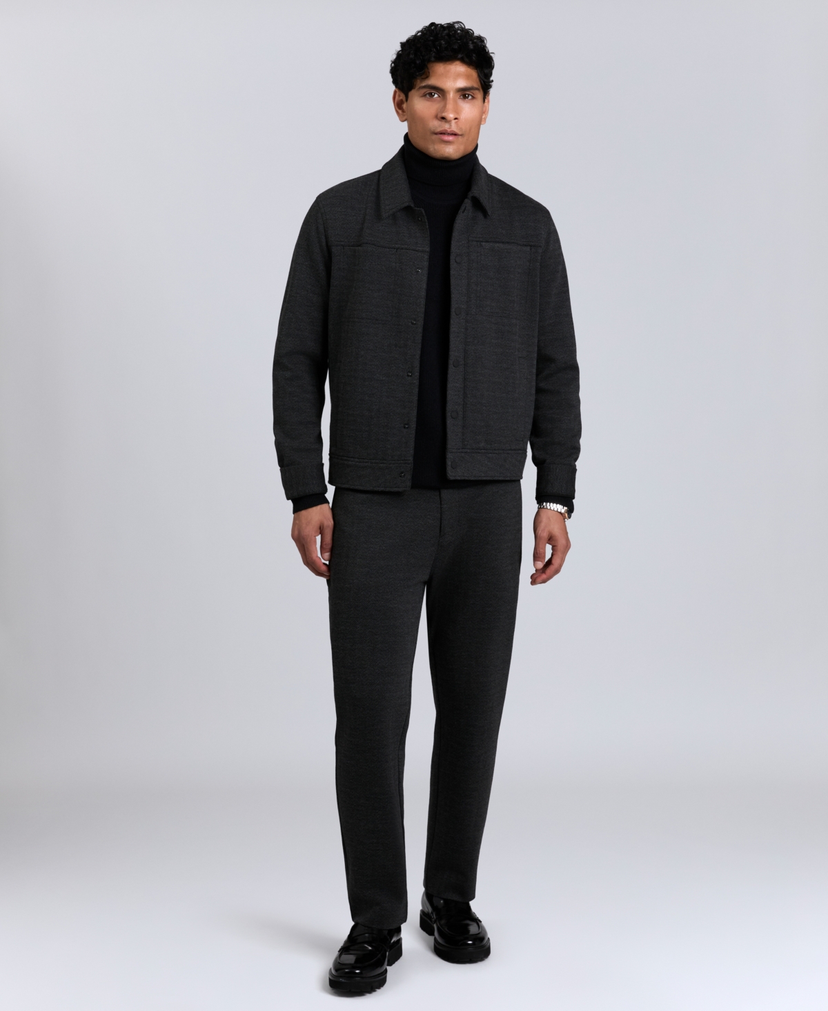 Kenneth Cole Men's Slim-Fit Trucker Jacket