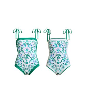Women's Botanic Reversible One-Piece Swimsuit