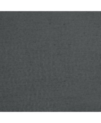 Ventura Blackout UV Protection Grommet Curtain Panel Pair for Windows Each 52" x 84" Dark Grey