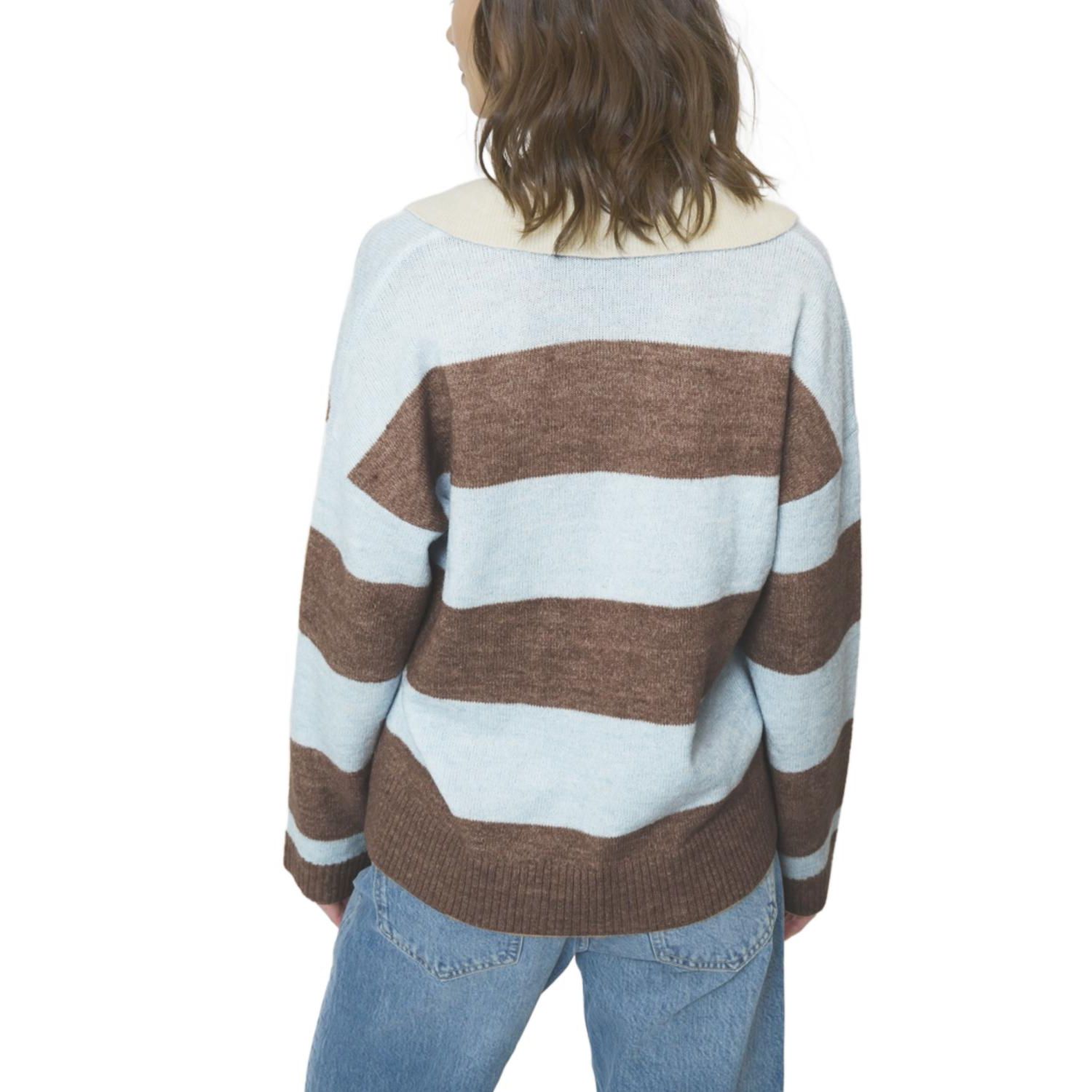Women's Marley Striped Rugby Sweater