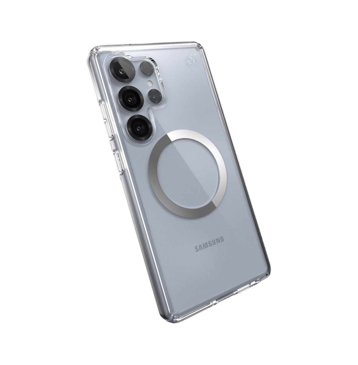 Speck Presidio Perfect Clear Case with Magnet for Samsung Galaxy S25 Ultra