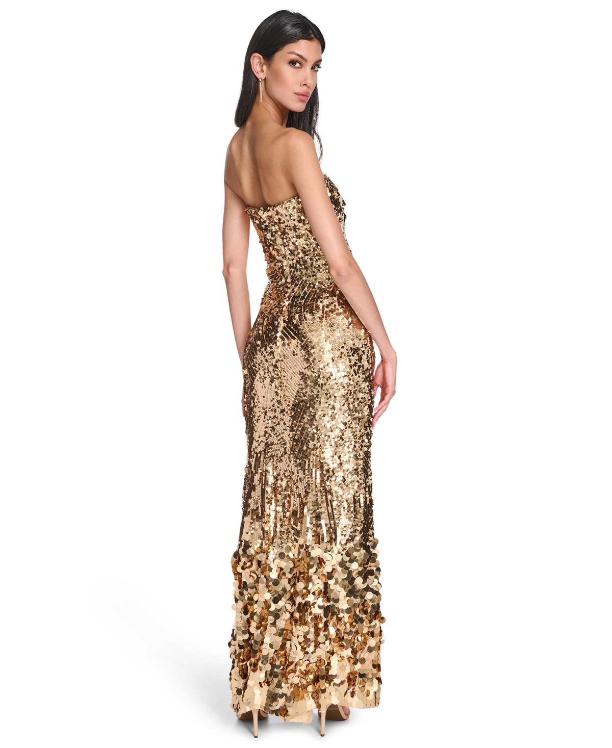 Eliza J Women's Embellished Strapless Dress