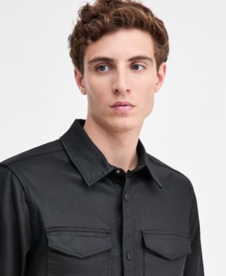 Men's Theo Snap-Front Shirt Jacket