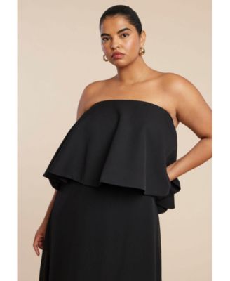 Women's Peplum Bodice Gown