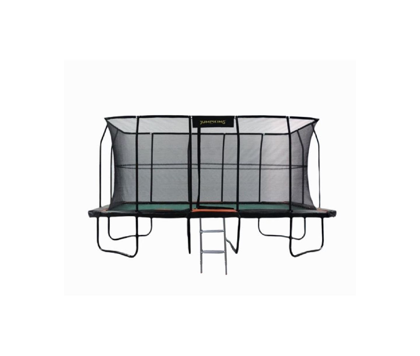 Детская игрушка JumpKing Pro-Series Rectangular Trampoline 10 x 16 - Patented V-shaped Spring Arrangement, Comfort Weave Jumping Pad, цвет: Чёрный — фото 1