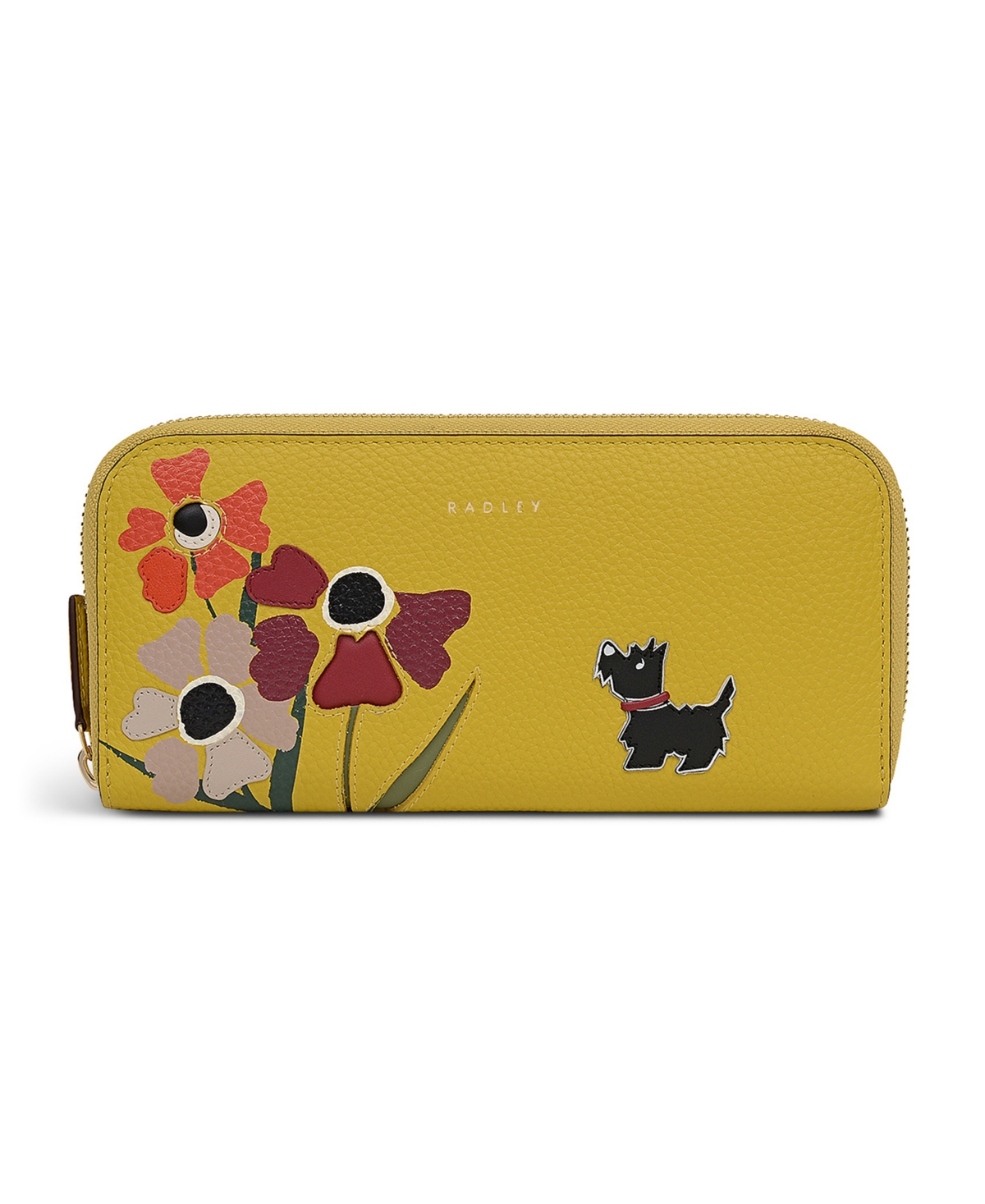 Radley London Floribunda Zip Around Wallet In Yellow