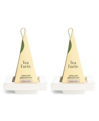 Holiday Winter Chalet Bundle with 20-Pyramid Infusers, Caf&eacute; Cup and Tea Trays