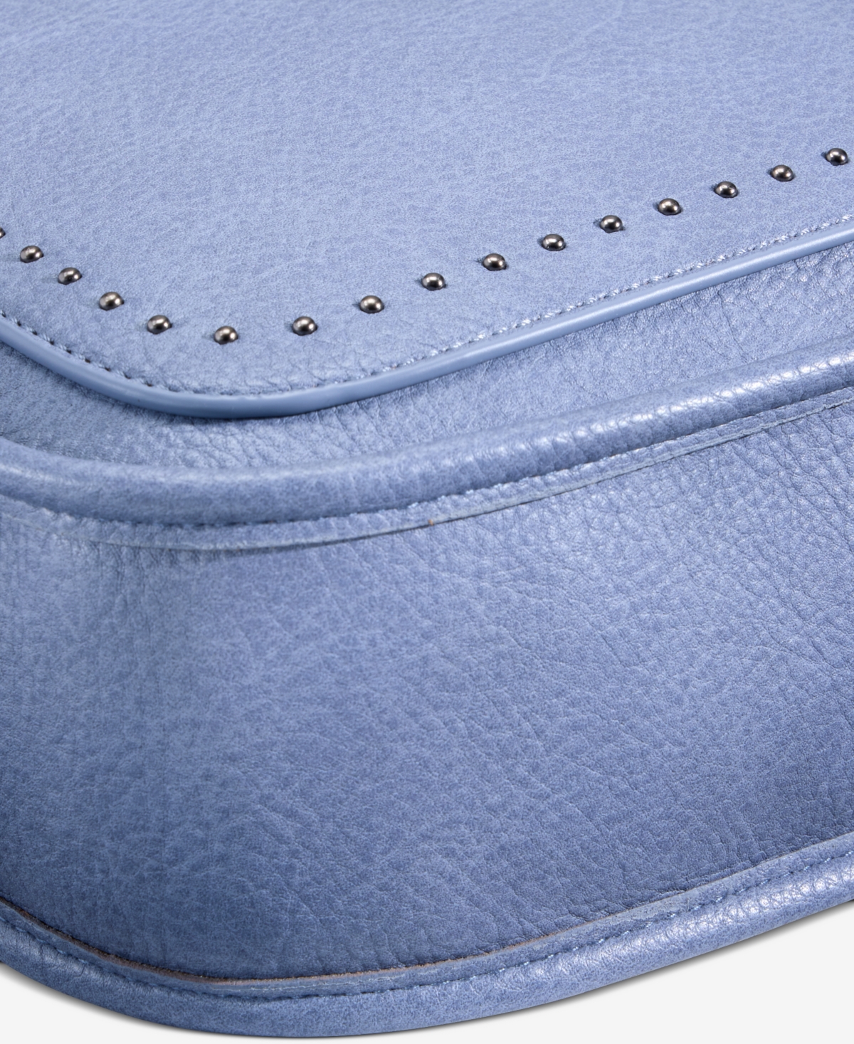 Style & Co Small Studded Dip Crossbody Bag, Macy's Exclusive In Blue