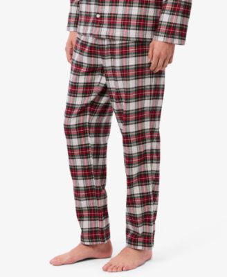 Men's 2-Piece Flannel Top and Pajama Set