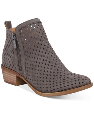 Lucky Brand Women's Perforated Basel Booties - Boots - Shoes - Macy's