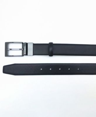Men's Reversible Double Loop Leather Belt