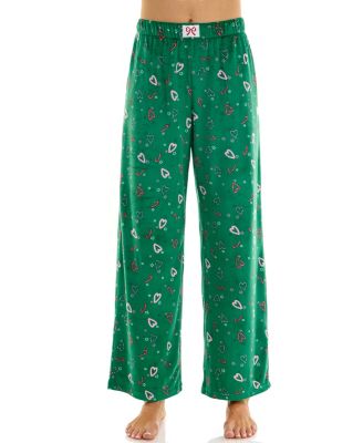 Women's Velour Open Leg Pull-On Pants