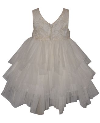 Baby Girls' Hanky Hem Sleeveless Party Dress