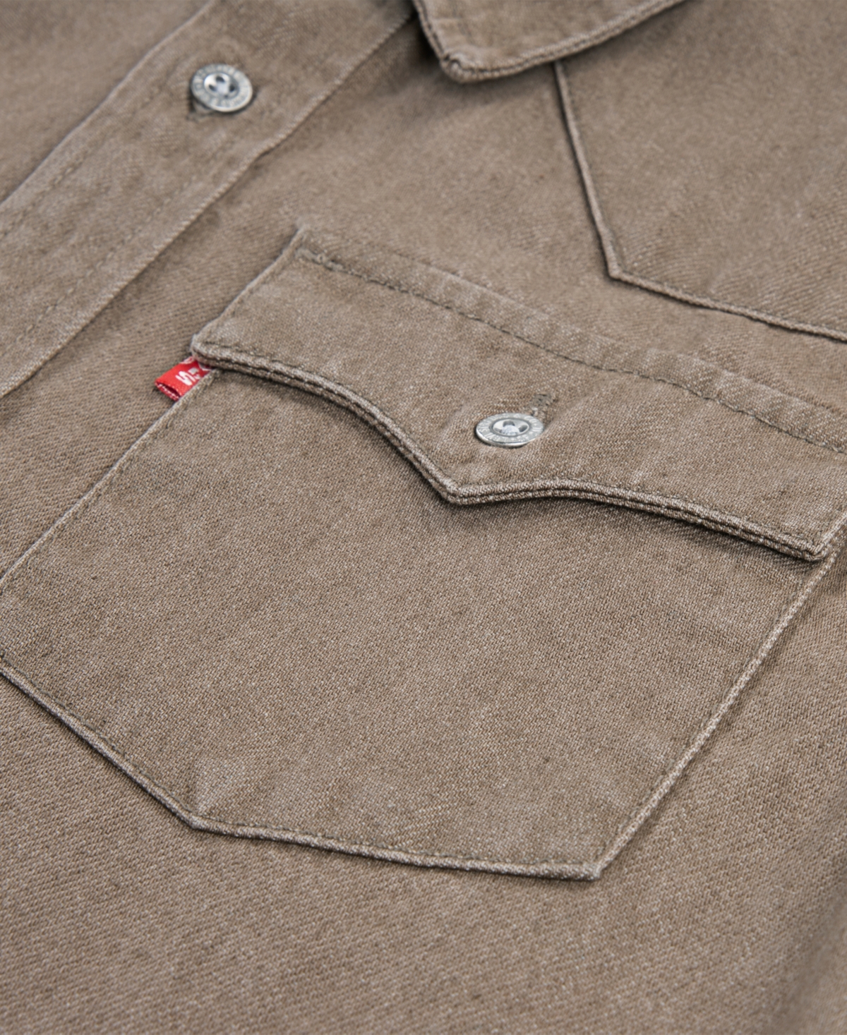 Levi's Big Boys New Barstow Western Shirt In Brown