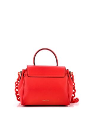 Small La Medusa Top Handle Bag Leather