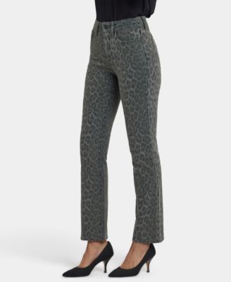 Petite High Rise Marilyn Straight Short Jeans