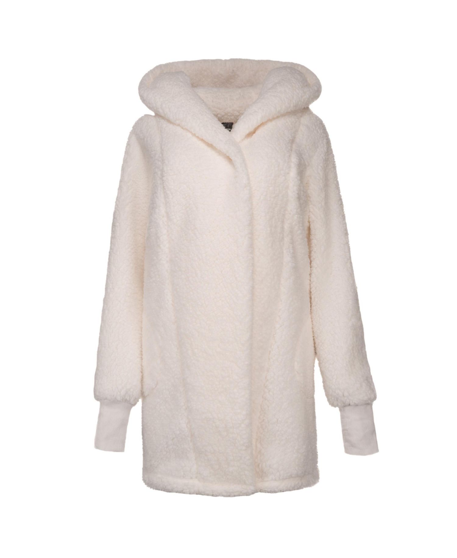 Men's and Women's Cream WNBA Breast Cancer Awareness Oversized Hooded Sweater