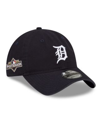 New Era - Men's Navy Detroit Tigers 2025 MLB Postseason Side Patch 9TWENTY Adjustable Hat