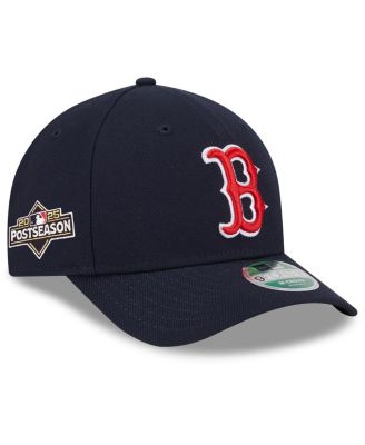 New Era - Men's Navy Boston Red Sox 2025 MLB Postseason Side Patch 9FORTY Adjustable Hat