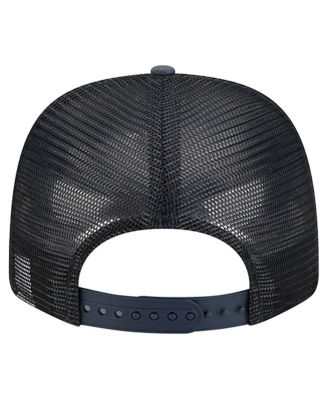 Men's Denim/Navy Cleveland Guardians Aztec Denim 9SEVENTY Adjustable Hat