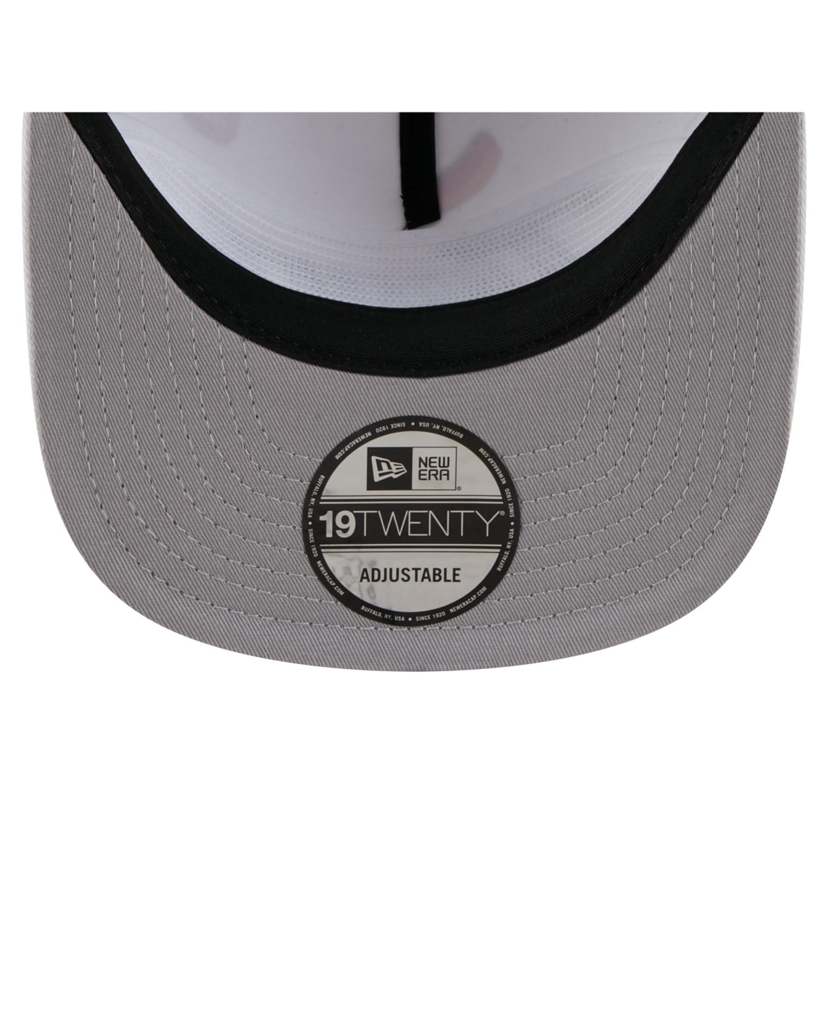 New Era Men's White Detroit Tigers Team Cheer Rope 19TWENTY Adjustable Hat
