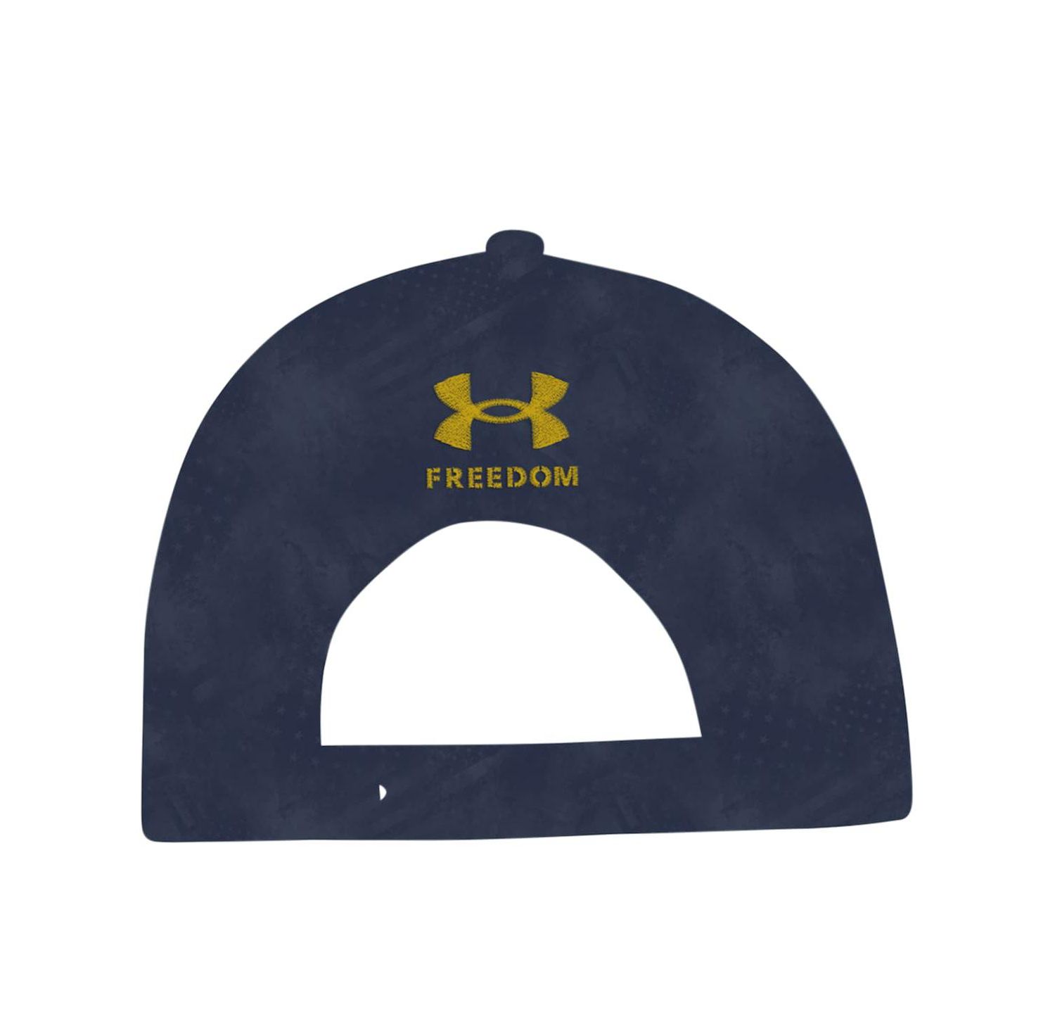 Men's Navy Notre Dame Fighting Irish Freedom Collection ArmourFuse Snapback Hat